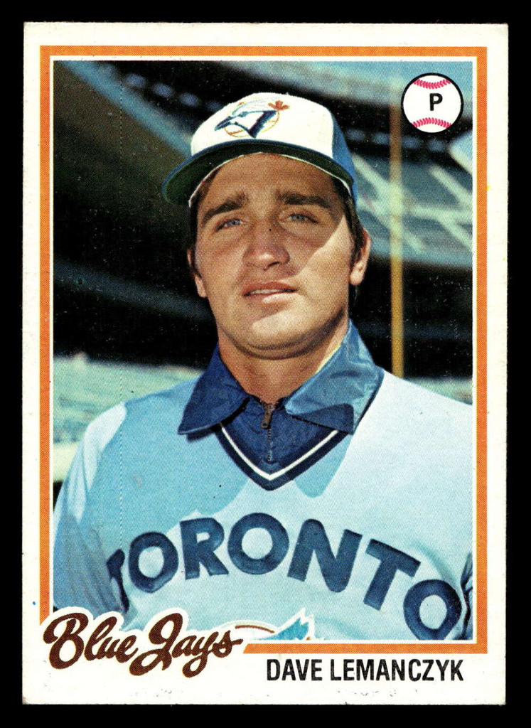 1978 Topps #33 Dave Lemanczyk Ex-Mint  ID: 518661