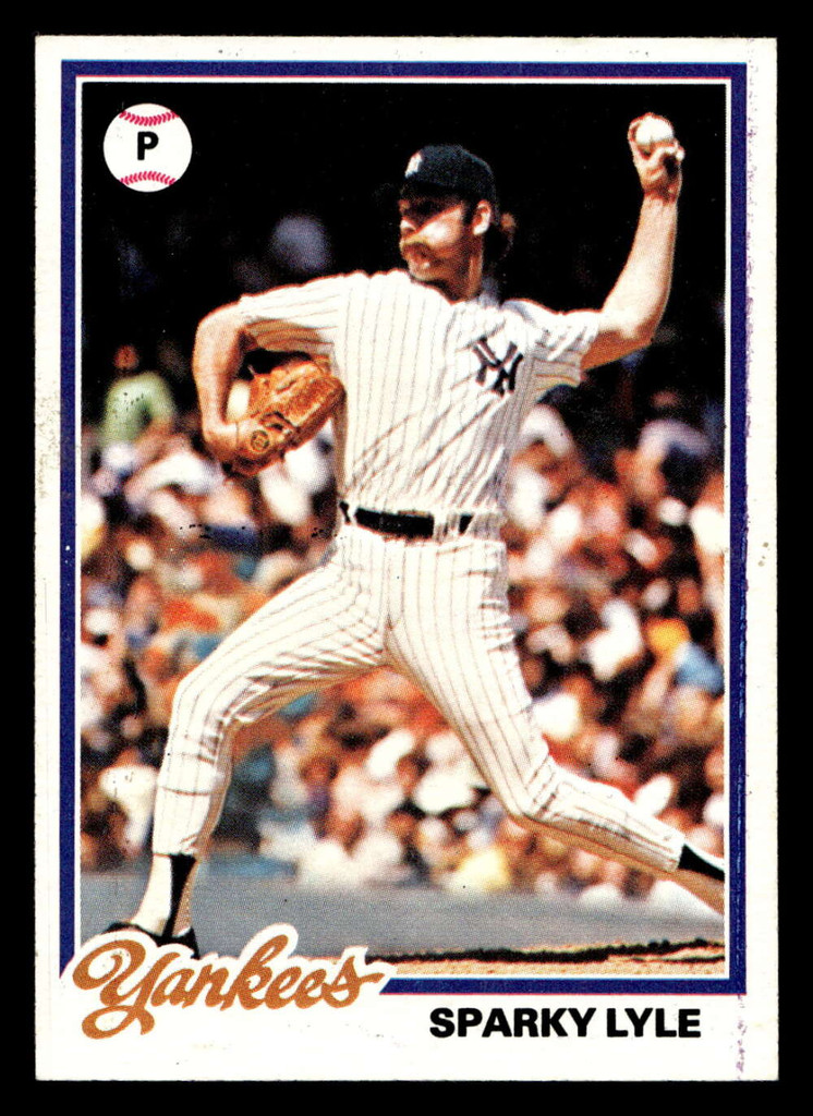 1978 Topps #35 Sparky Lyle Near Mint  ID: 518670