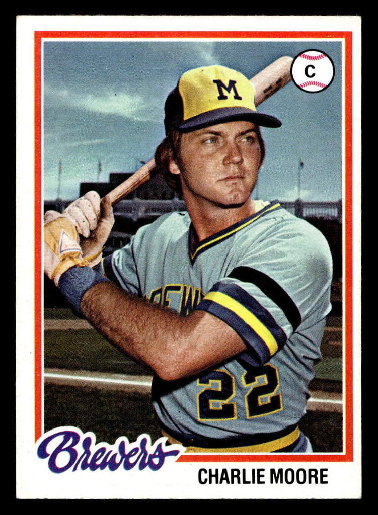 1978 Topps #51 Charlie Moore DP Near Mint  ID: 518728