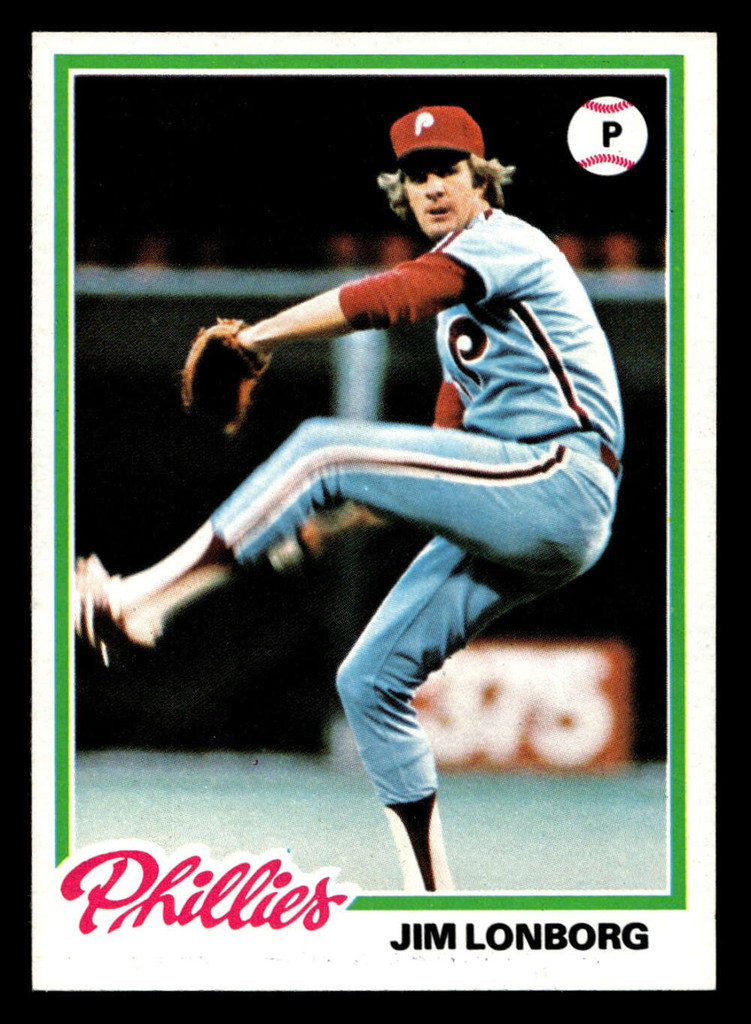 1978 Topps #52 Jim Lonborg Near Mint 