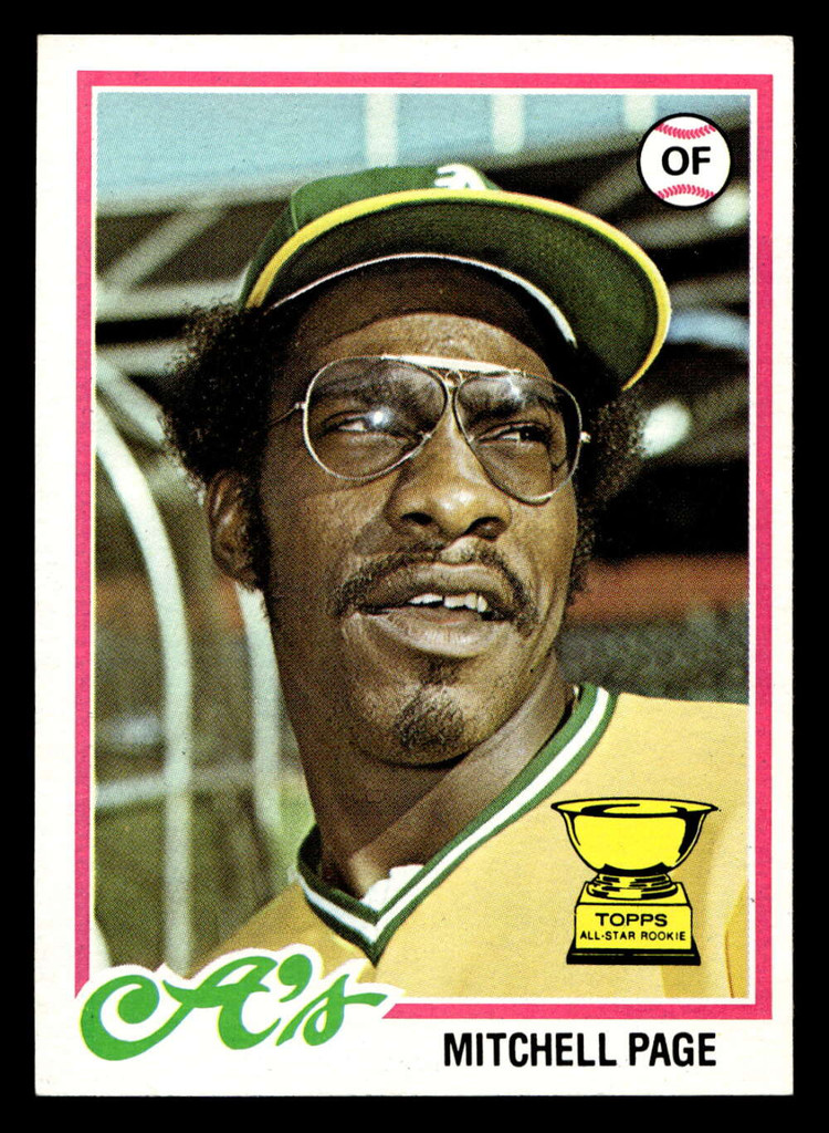 1978 Topps #55 Mitchell Page Near Mint RC Rookie  ID: 518745