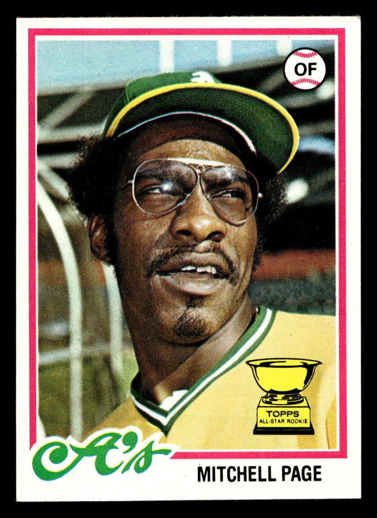 1978 Topps #55 Mitchell Page Near Mint RC Rookie  ID: 518747