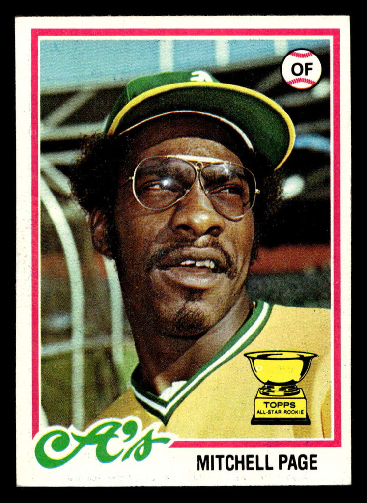 1978 Topps #55 Mitchell Page Near Mint RC Rookie  ID: 518748