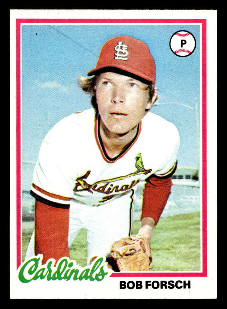 1978 Topps #58 Bob Forsch Near Mint  ID: 518757