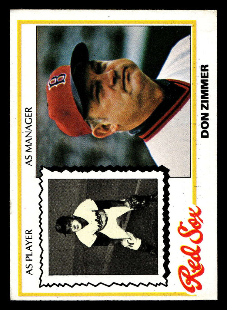 1978 Topps #63 Don Zimmer MG Ex-Mint  ID: 518777