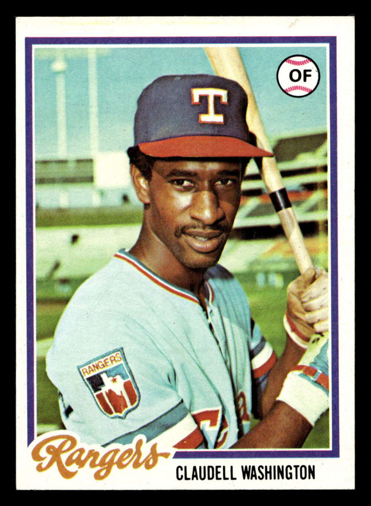 1978 Topps #67 Claudell Washington Near Mint  ID: 518853