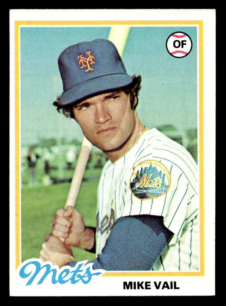 1978 Topps #69 Mike Vail Near Mint  ID: 518859