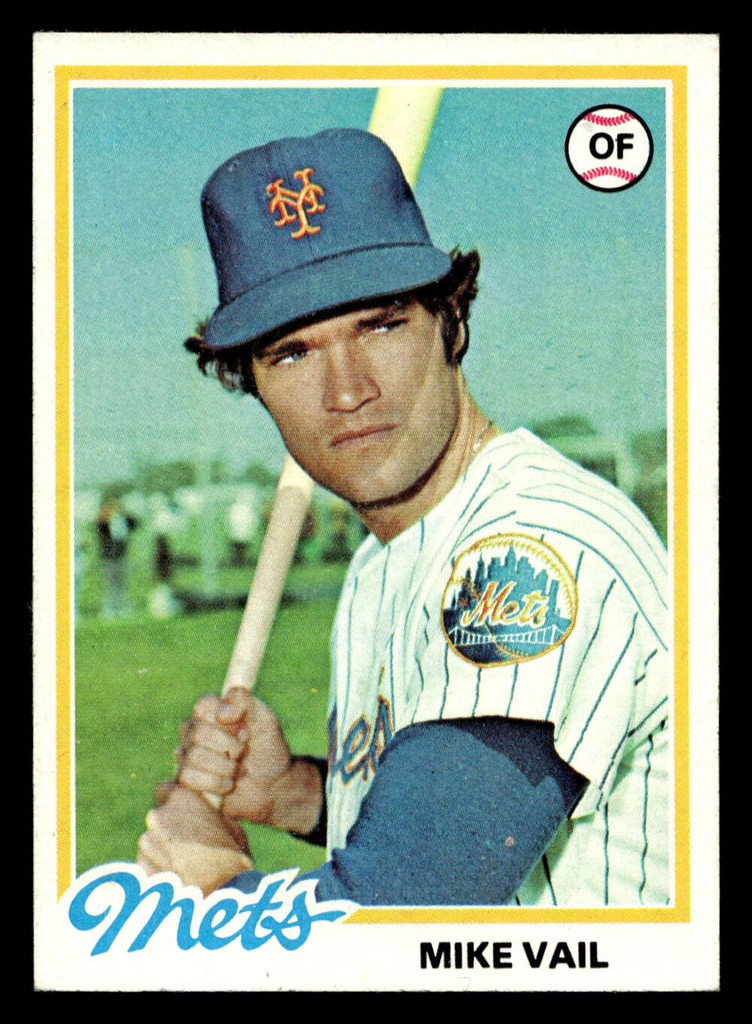 1978 Topps #69 Mike Vail Near Mint  ID: 518860