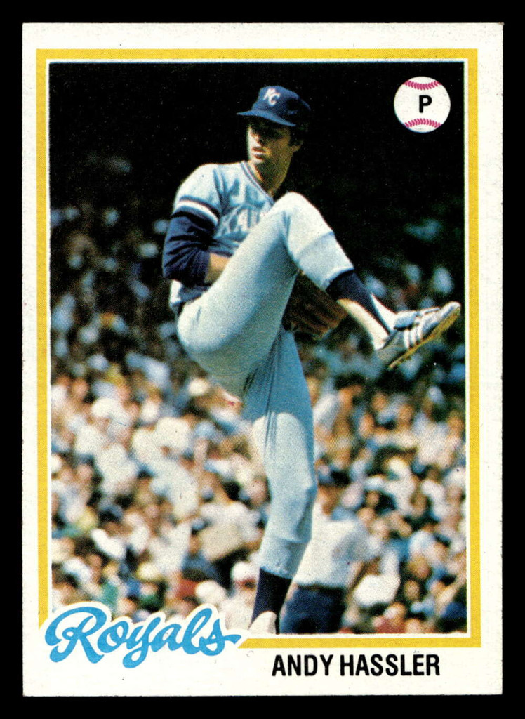 1978 Topps #73 Andy Hassler Near Mint  ID: 518874