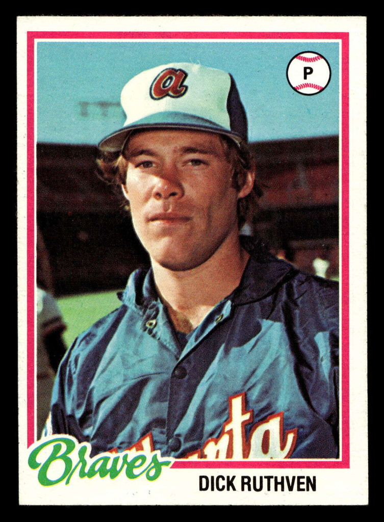1978 Topps #75 Dick Ruthven Near Mint  ID: 518885