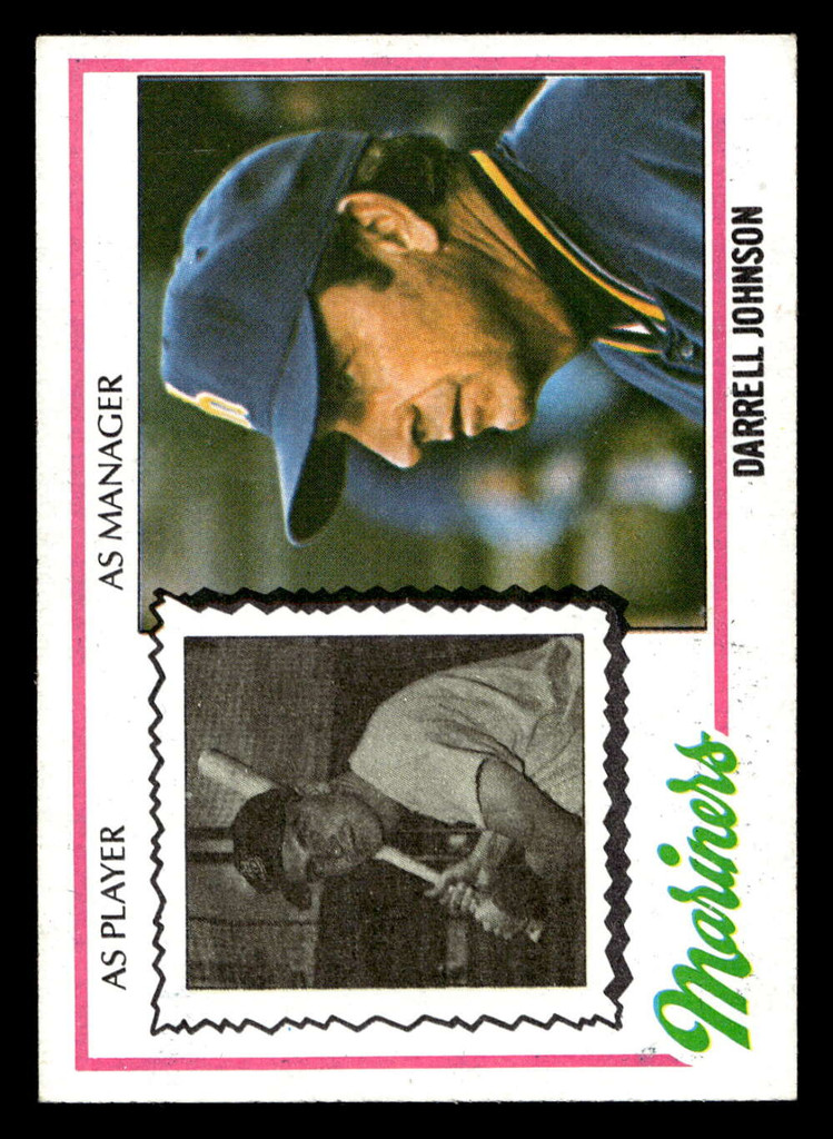 1978 Topps #79 Darrell Johnson/ DP Ex-Mint  ID: 518905