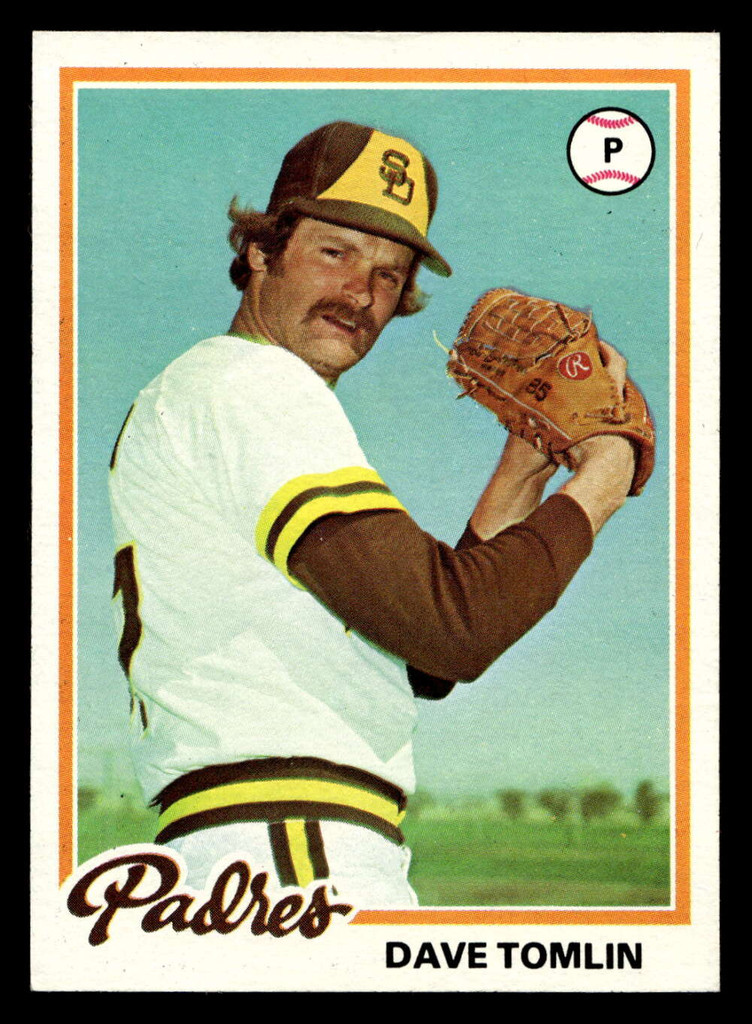 1978 Topps #86 Dave Tomlin Ex-Mint 