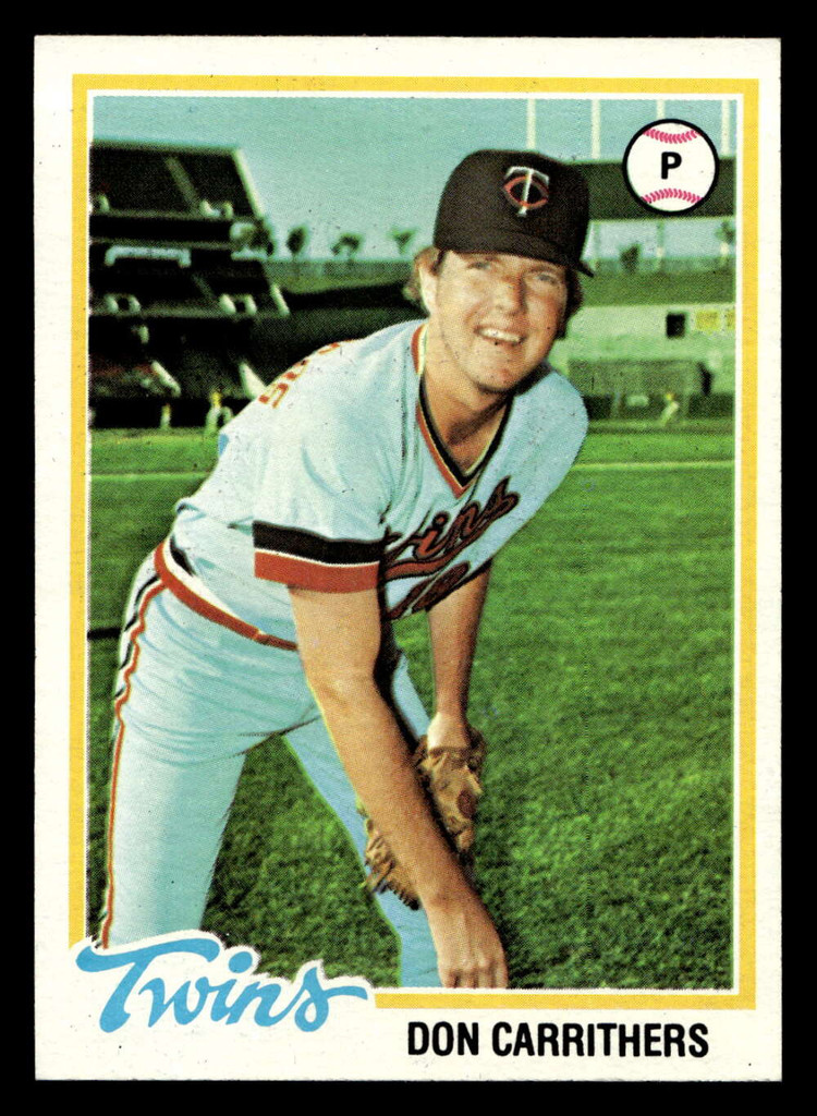 1978 Topps #113 Don Carrithers Near Mint  ID: 519042