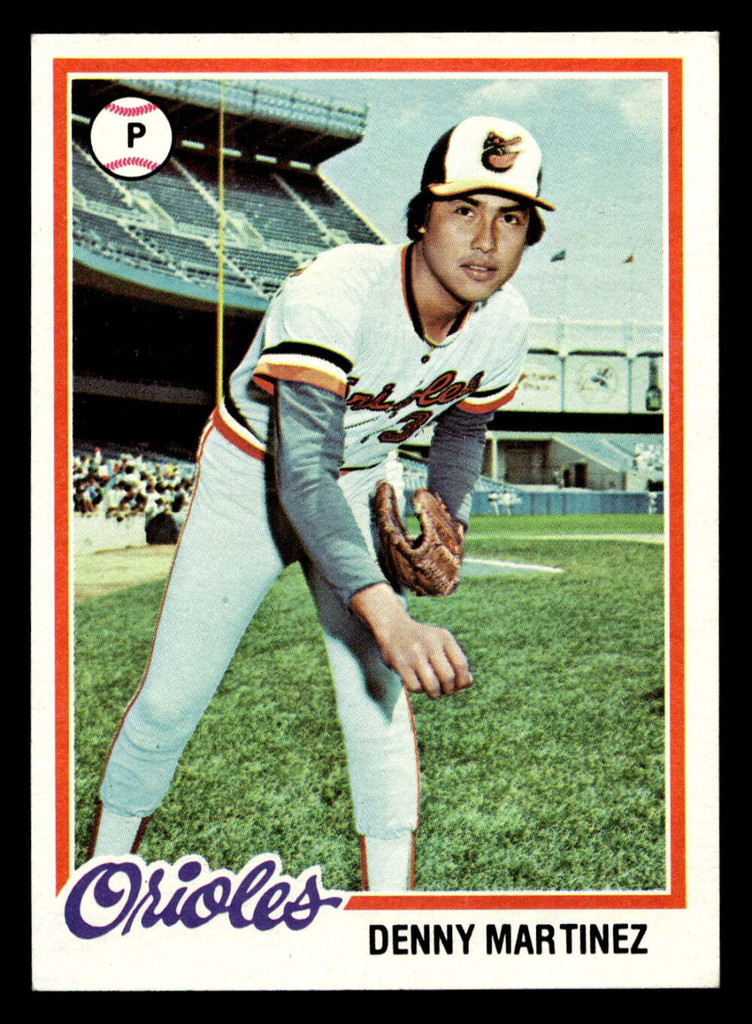 1978 Topps #119 Dennis Martinez Near Mint  ID: 519066