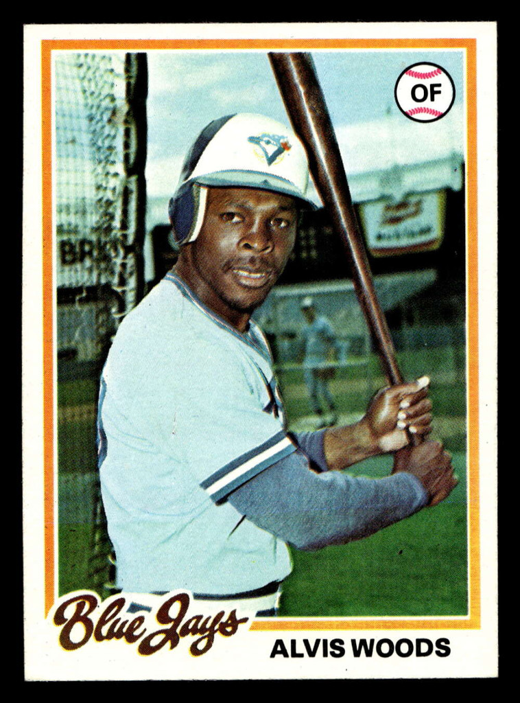 1978 Topps #121 Alvis Woods Ex-Mint  ID: 519073