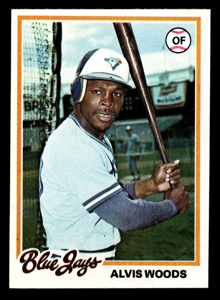 1978 Topps #121 Alvis Woods Near Mint  ID: 519075