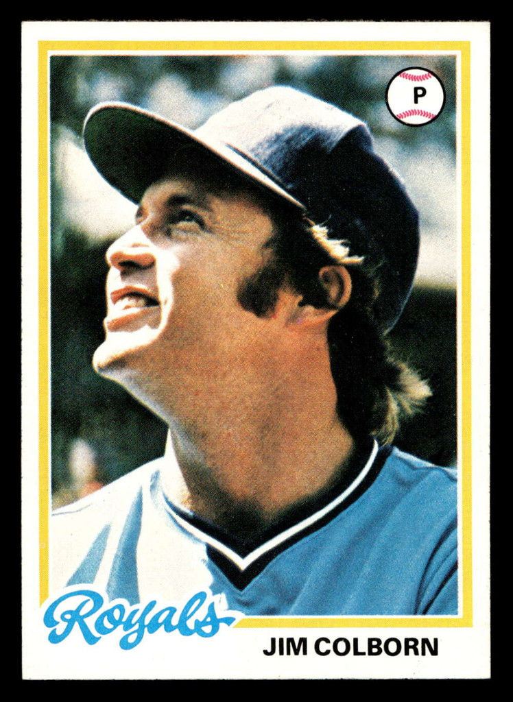 1978 Topps #129 Jim Colborn Near Mint+  ID: 519105