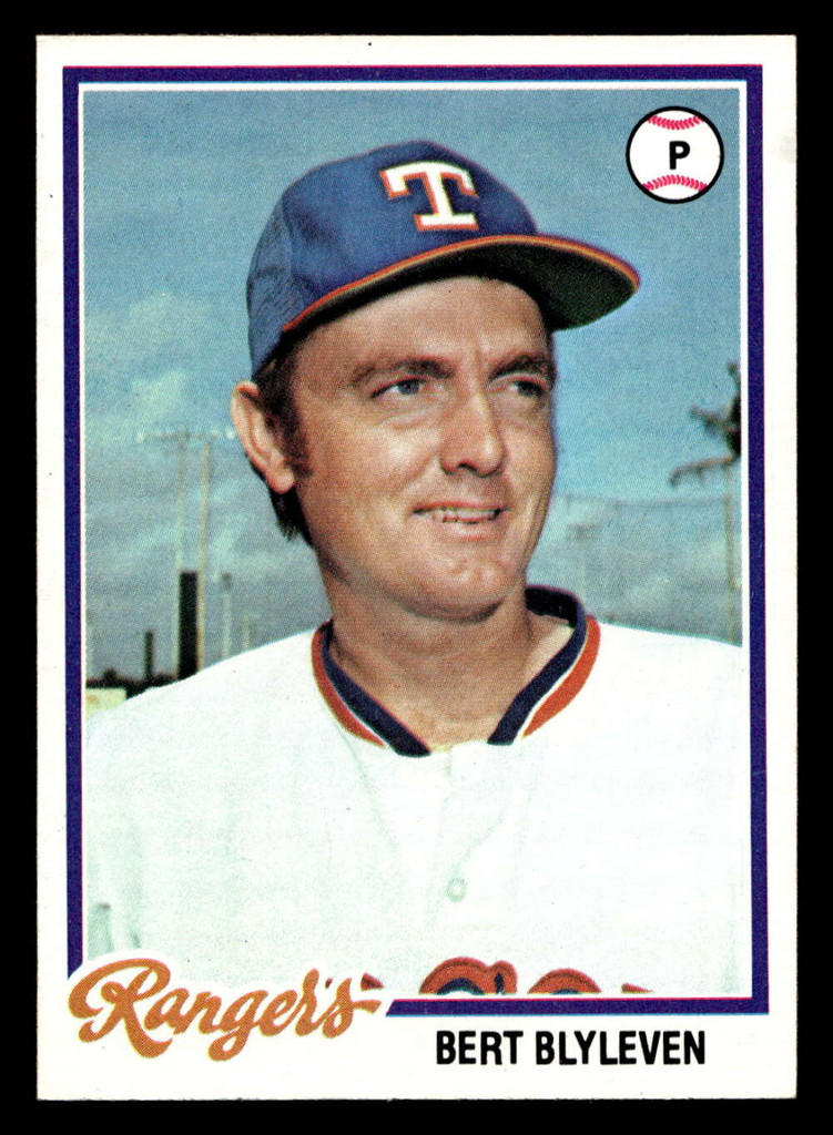 1978 Topps #131 Bert Blyleven Near Mint+  ID: 519116