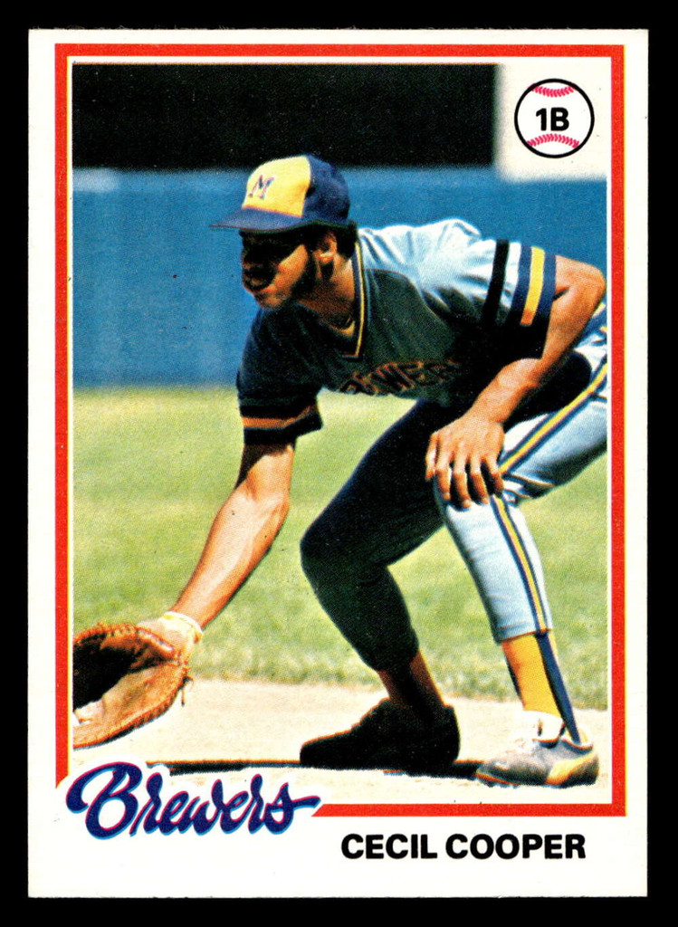 1978 Topps #154 Cecil Cooper DP Near Mint  ID: 519206
