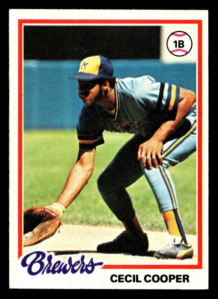 1978 Topps #154 Cecil Cooper DP Ex-Mint  ID: 519207