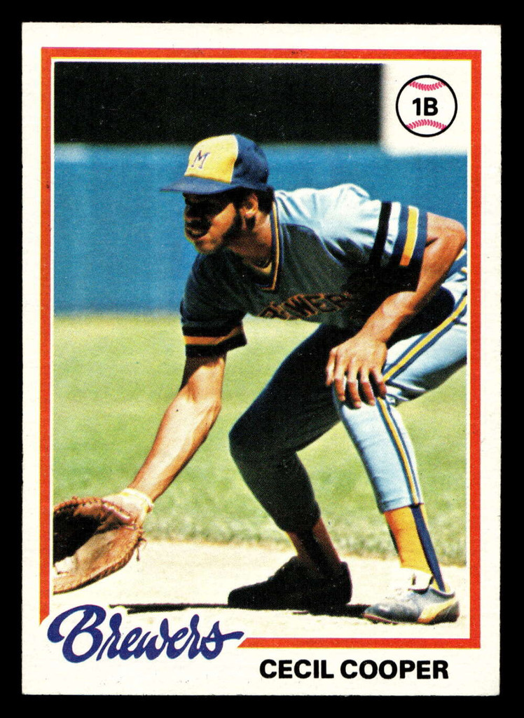 1978 Topps #154 Cecil Cooper DP Near Mint  ID: 519208
