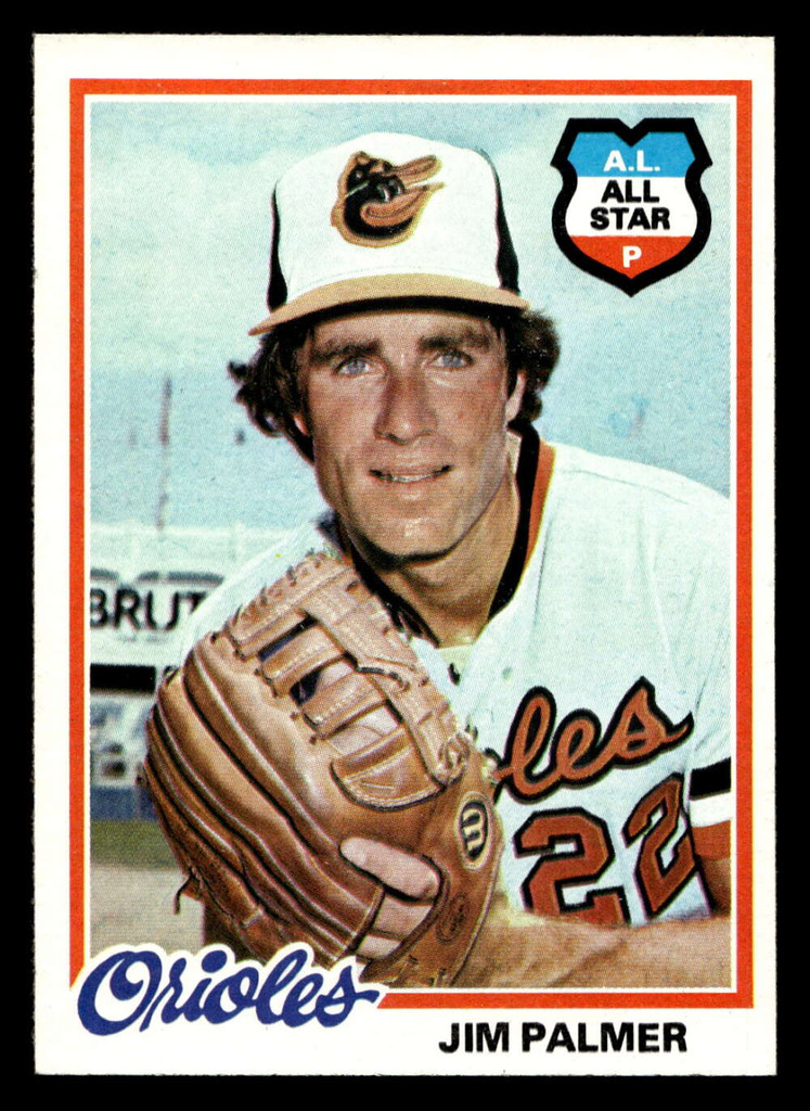 1978 Topps #160 Jim Palmer Near Mint  ID: 519231