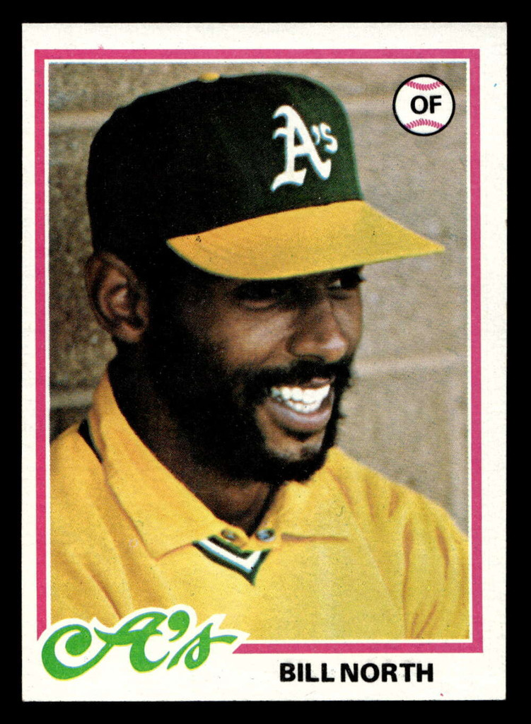1978 Topps #163 Bill North Near Mint  ID: 519242