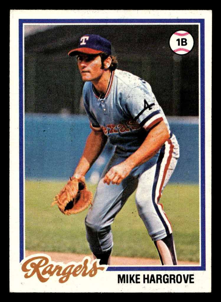 1978 Topps #172 Mike Hargrove Ex-Mint 
