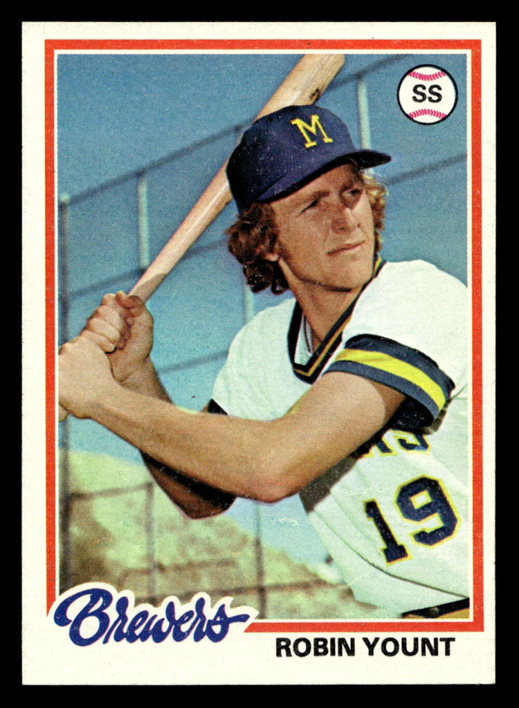 1978 Topps #173 Robin Yount UER Near Mint+  ID: 519282