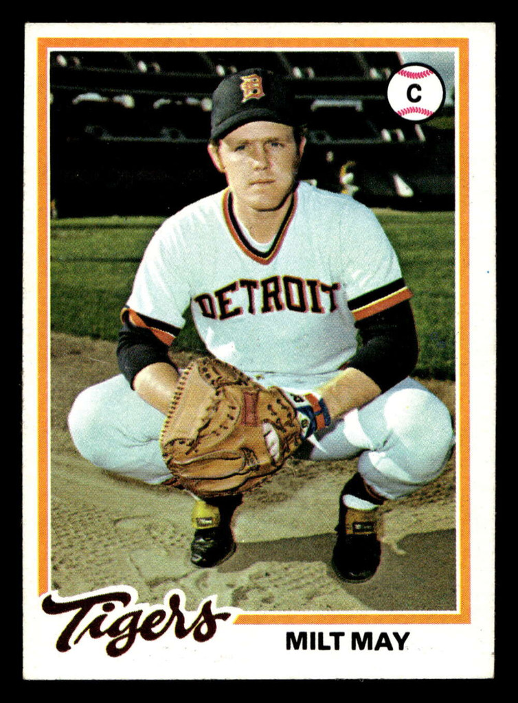 1978 Topps #176 Milt May Near Mint  ID: 519296
