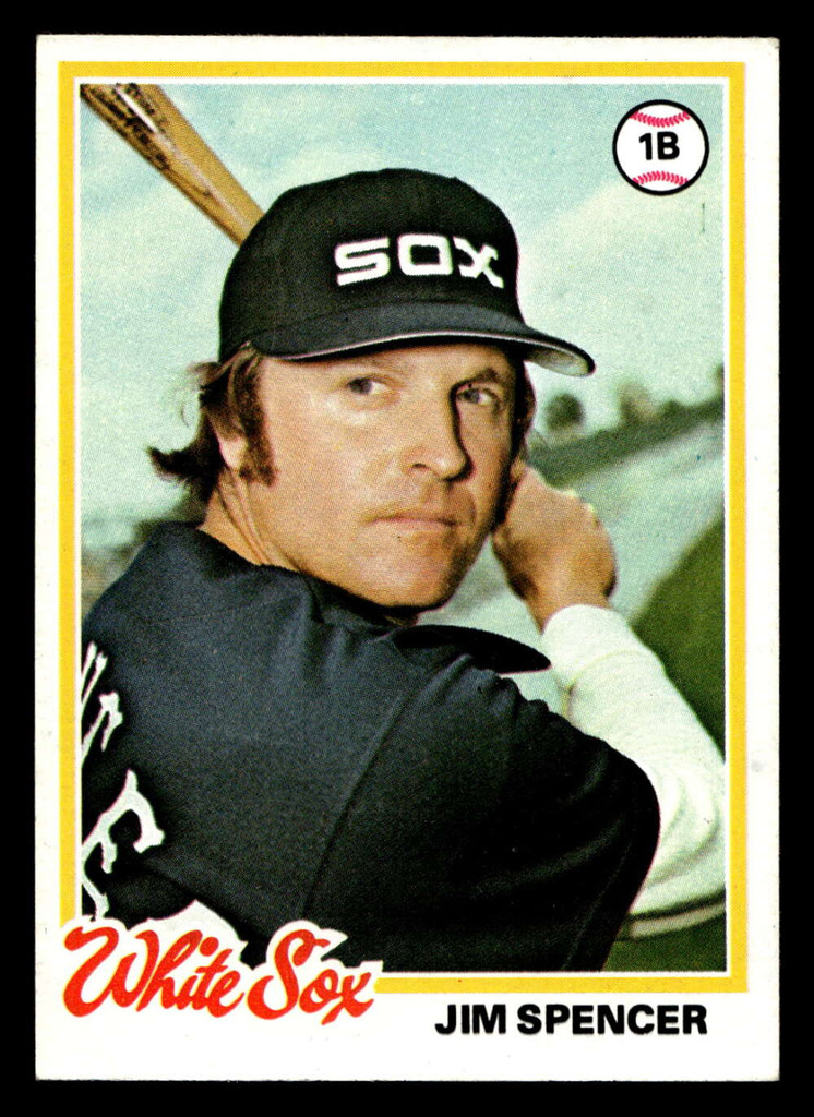 1978 Topps #182 Jim Spencer Very Good 