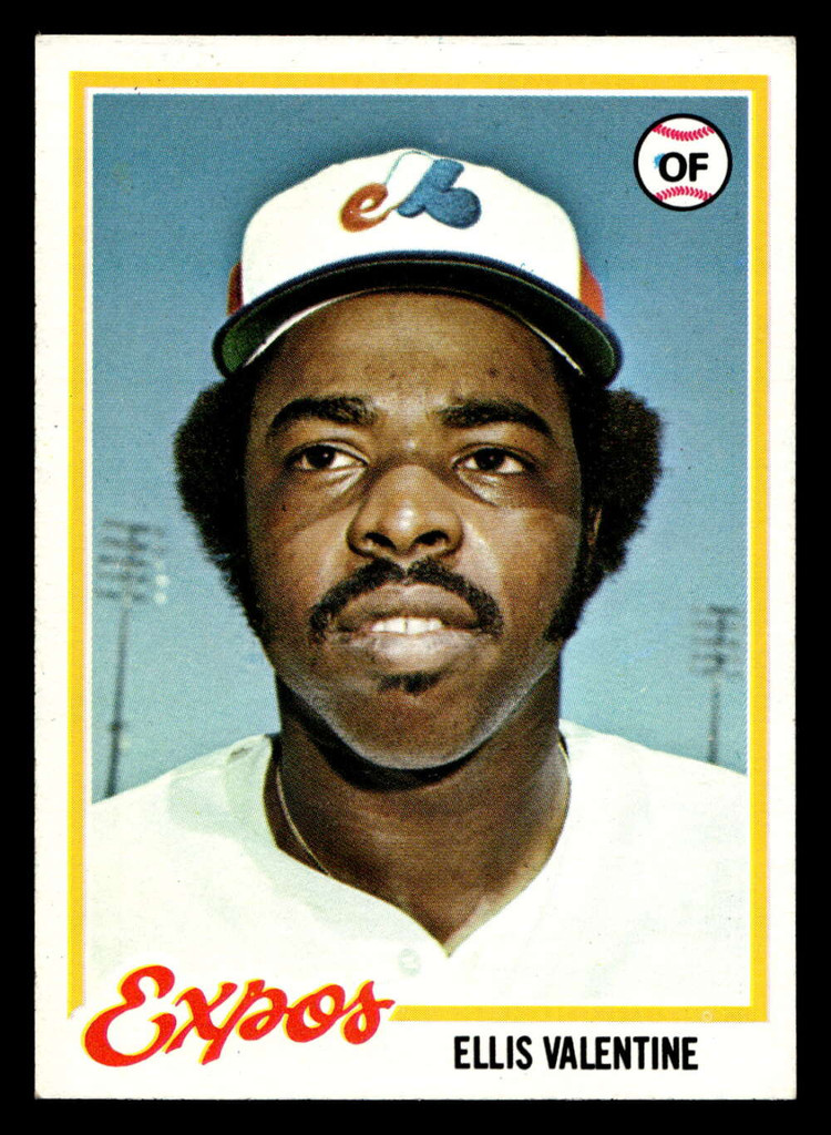 1978 Topps #185 Ellis Valentine Near Mint  ID: 519330
