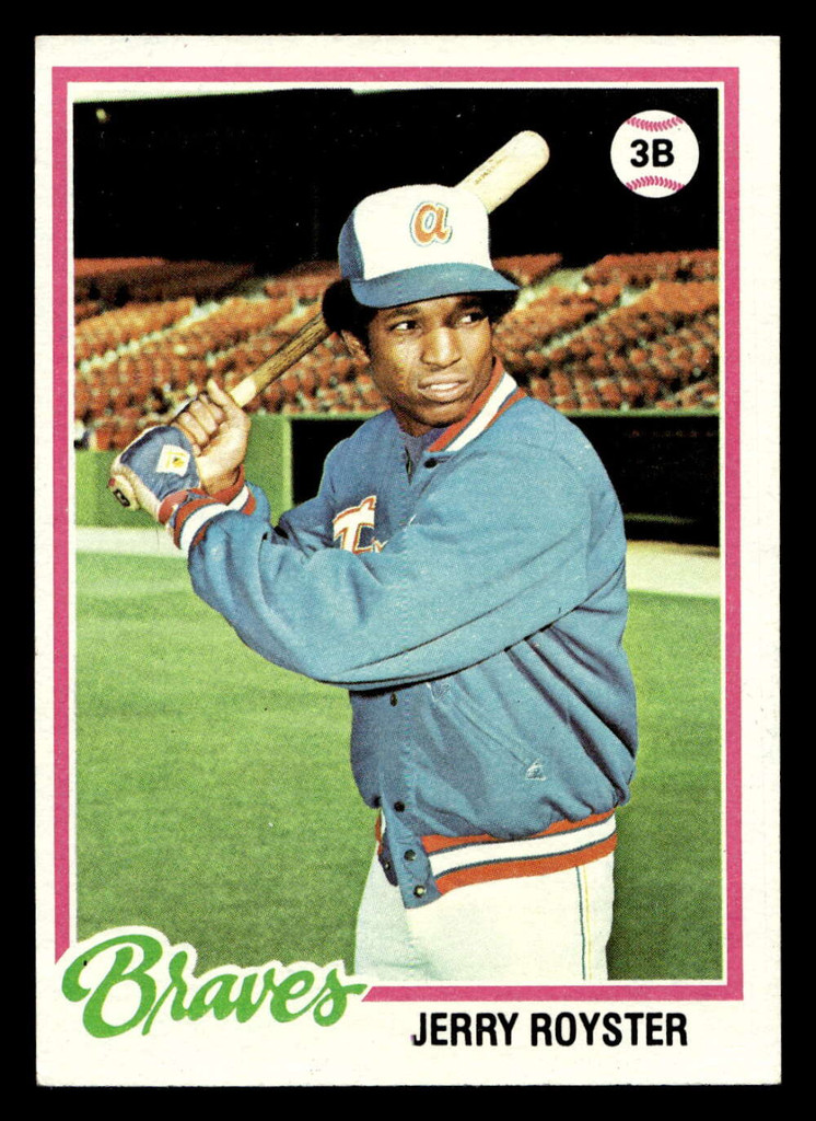 1978 Topps #187 Jerry Royster DP Ex-Mint  ID: 519338
