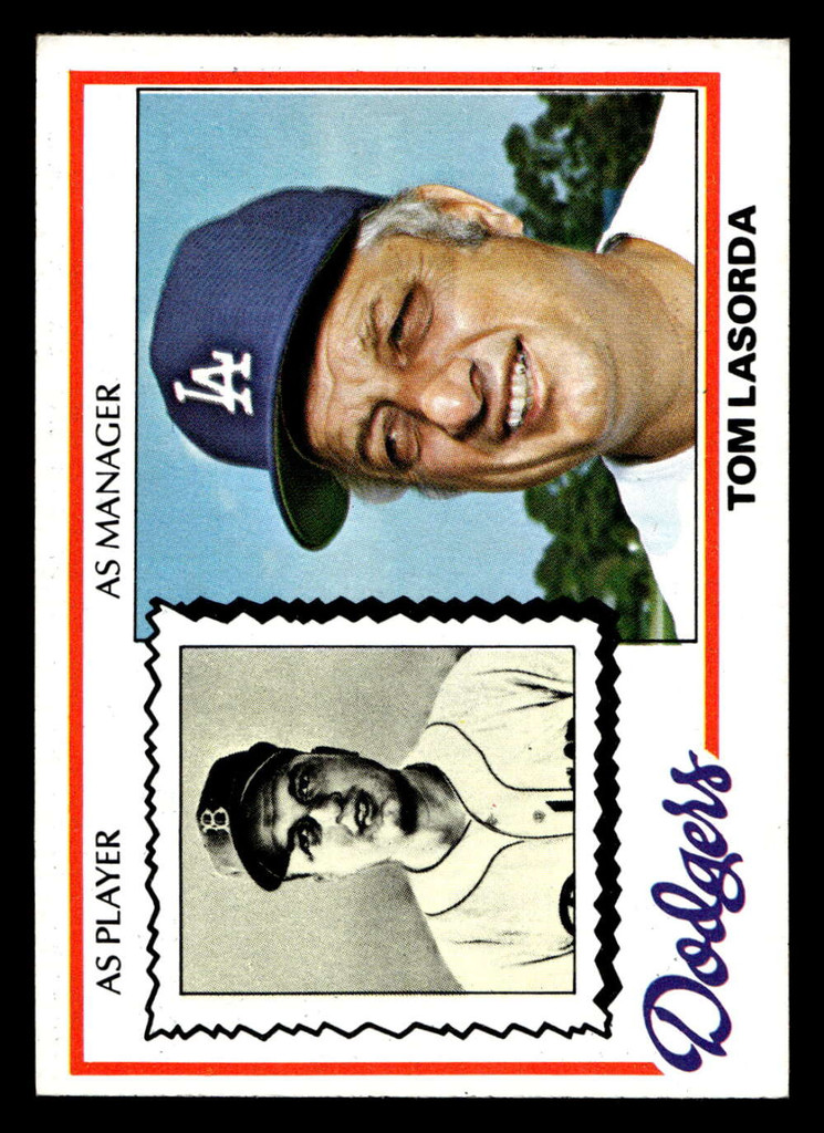1978 Topps #189 Tommy Lasorda/ DP Ex-Mint  ID: 519343