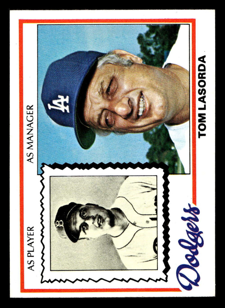 1978 Topps #189 Tommy Lasorda/ DP Near Mint+  ID: 519346