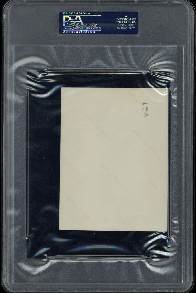 Babe Herman Photograph Signed Auto PSA/DNA Slab Cubs