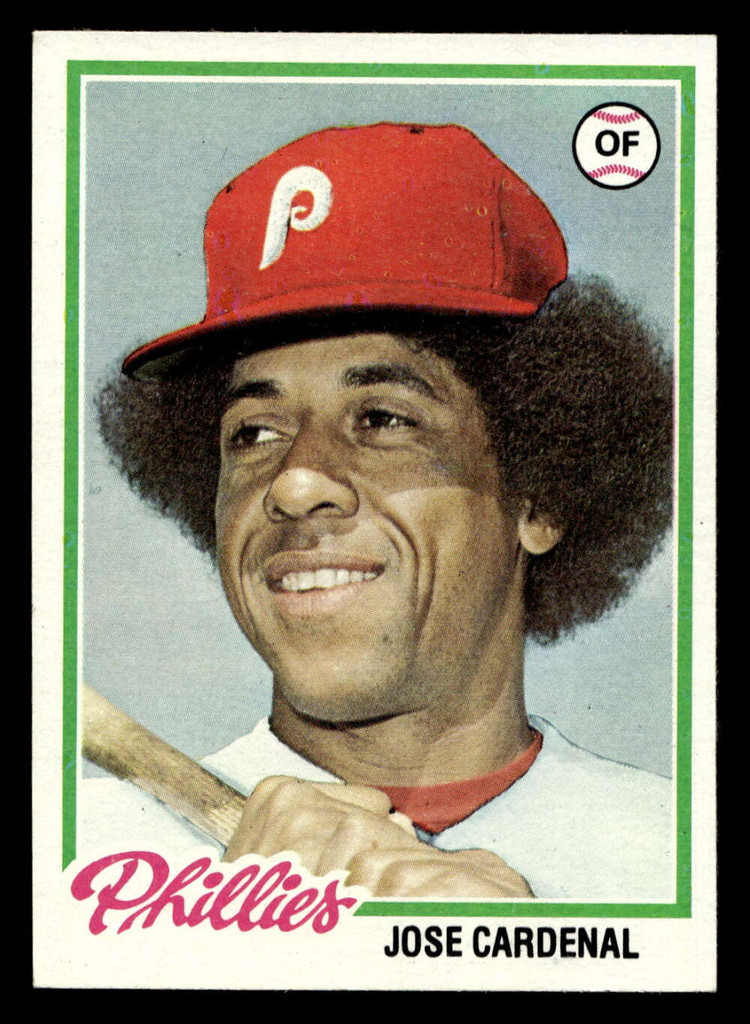 1978 Topps #210 Jose Cardenal Near Mint  ID: 519499