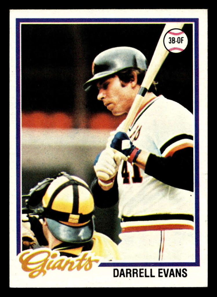 1978 Topps #215 Darrell Evans Near Mint+  ID: 519520