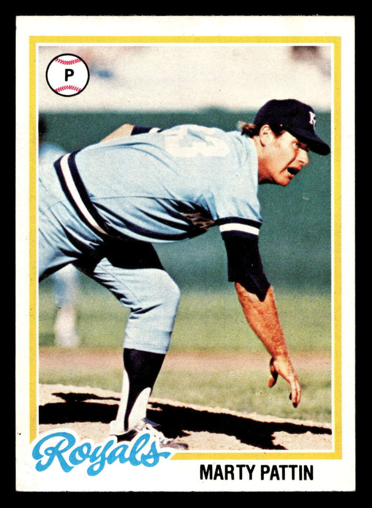 1978 Topps #218 Marty Pattin Near Mint  ID: 519532
