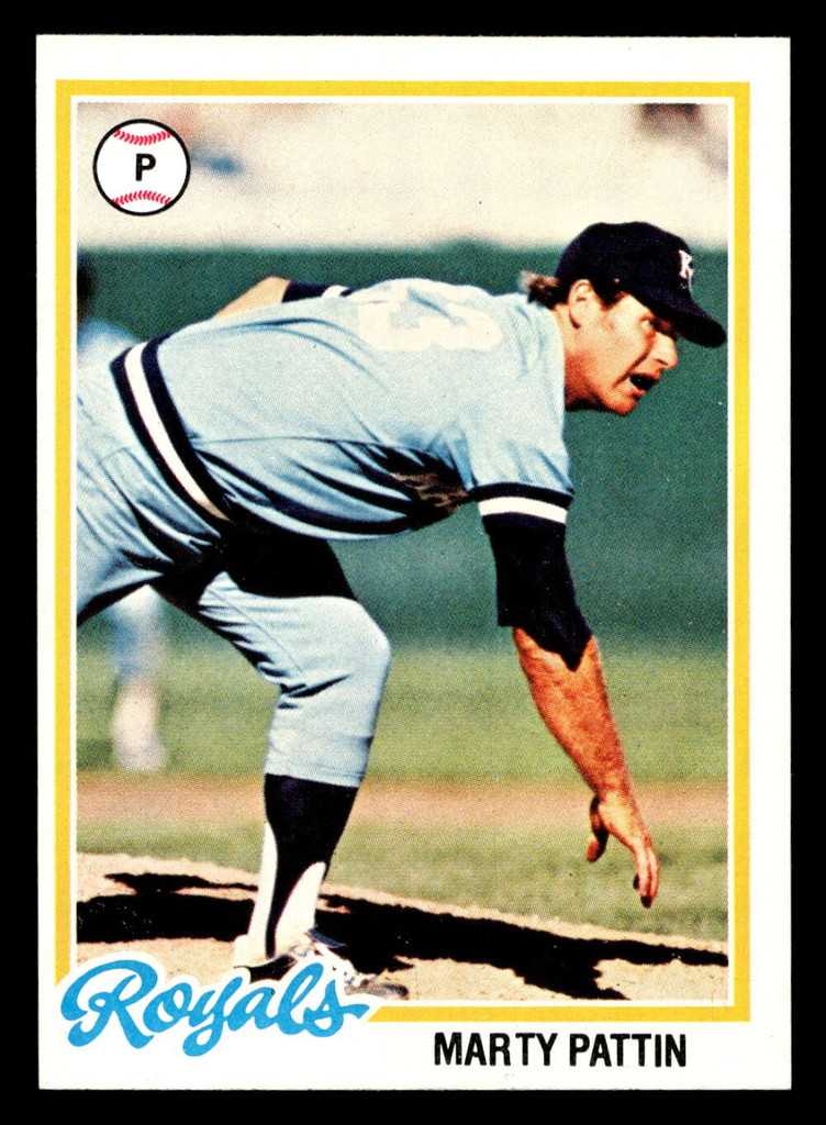 1978 Topps #218 Marty Pattin Near Mint  ID: 519533