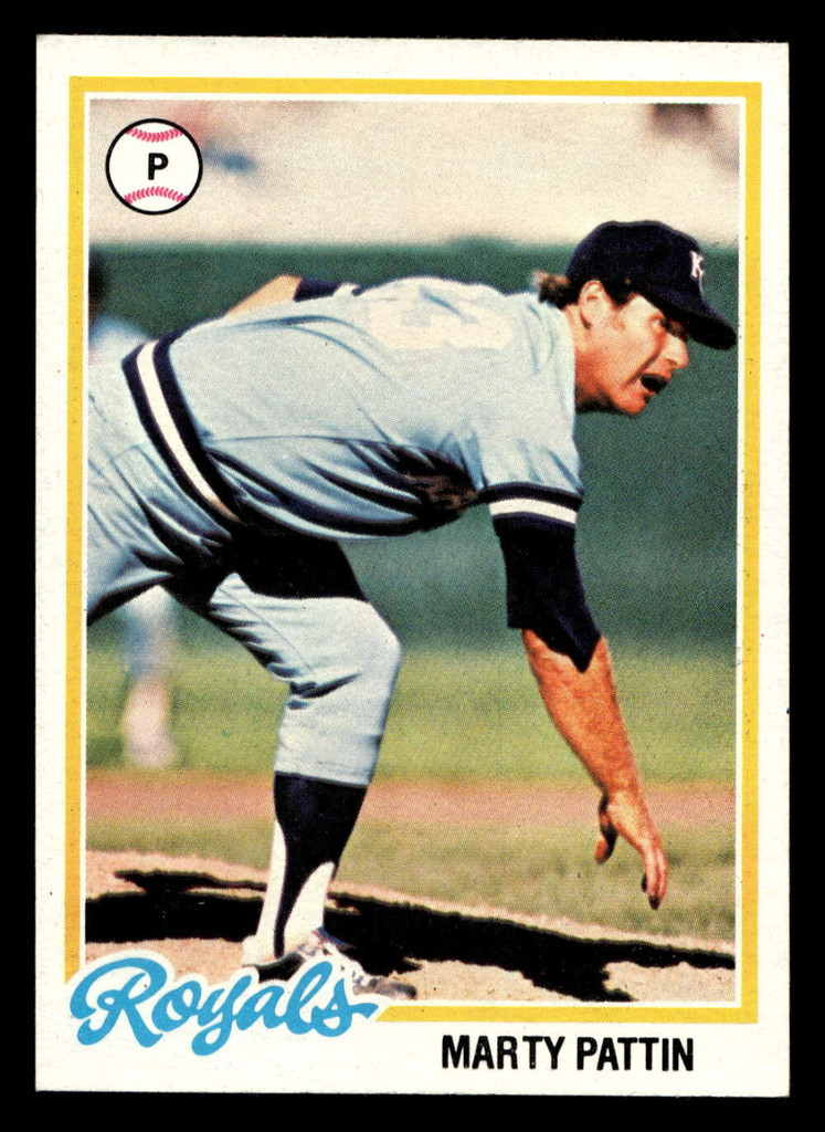 1978 Topps #218 Marty Pattin Near Mint  ID: 519534