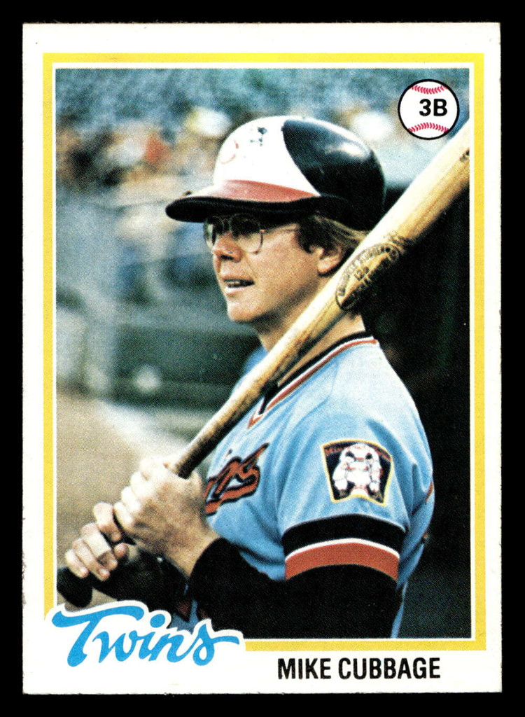 1978 Topps #219 Mike Cubbage Ex-Mint  ID: 519535
