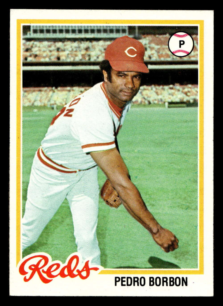1978 Topps #220 Pedro Borbon Near Mint 