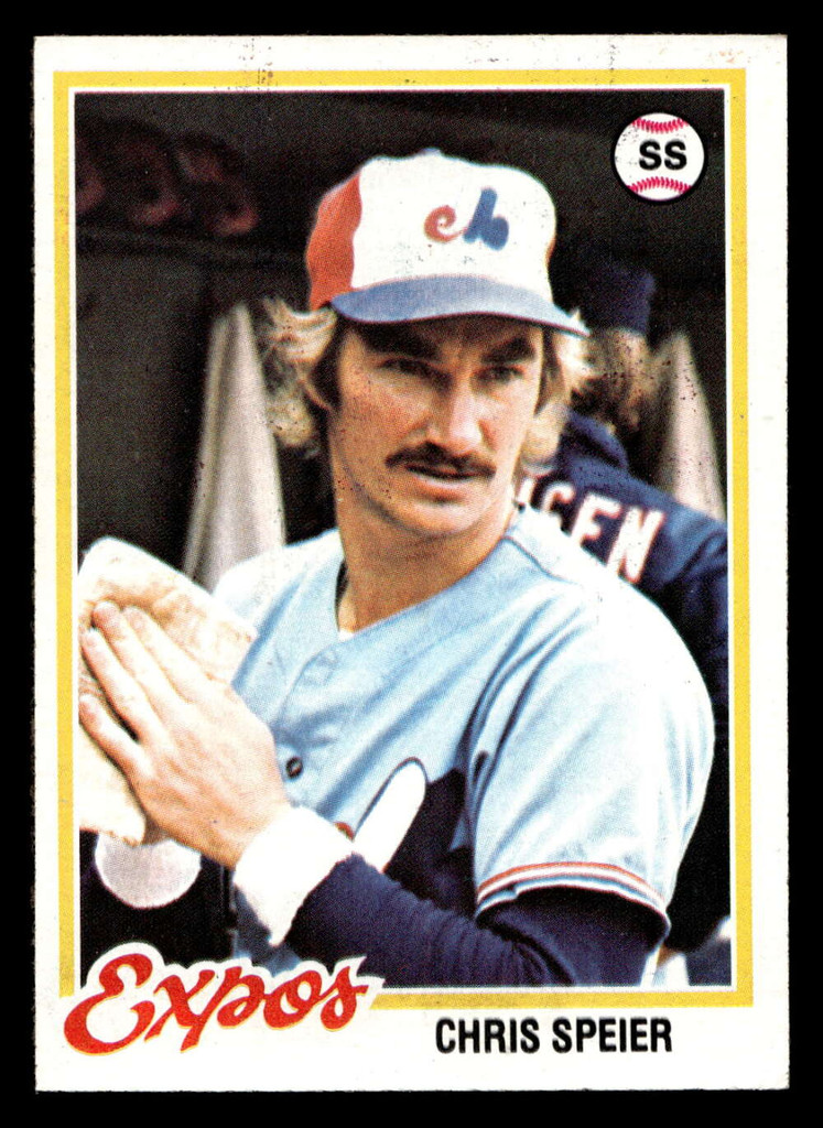 1978 Topps #221 Chris Speier Ex-Mint  ID: 519546