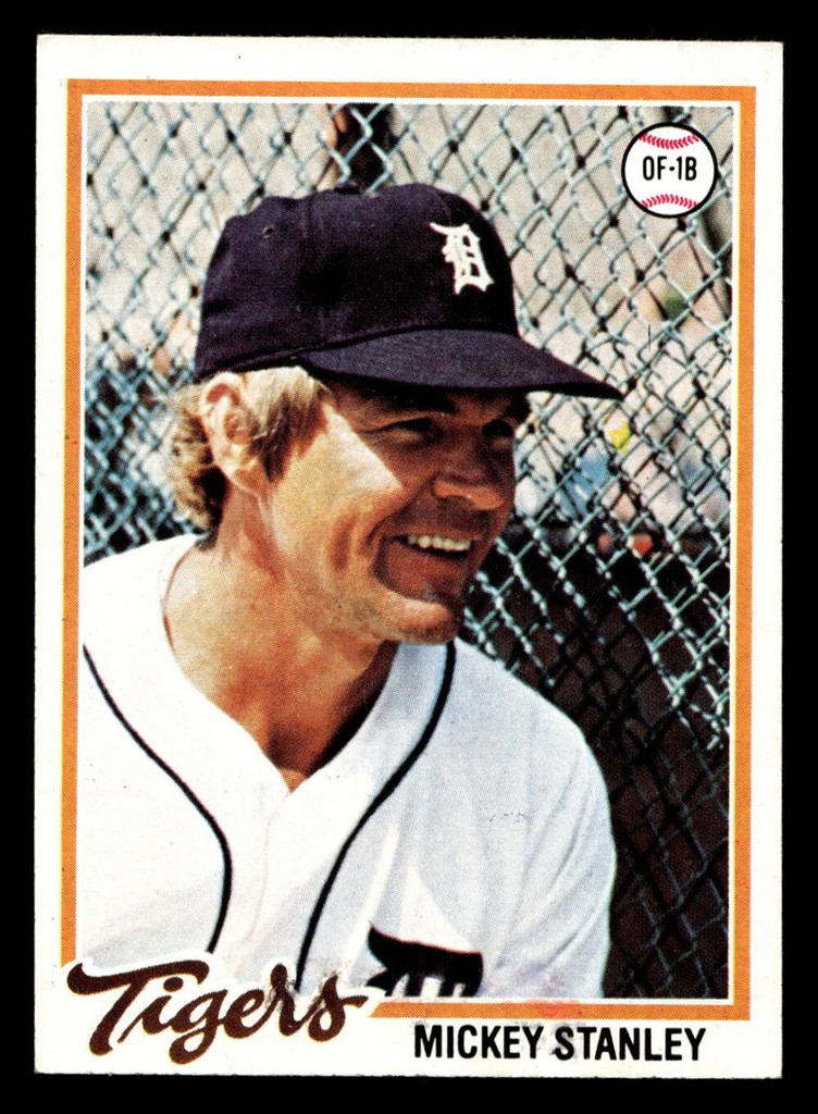 1978 Topps #232 Mickey Stanley Near Mint  ID: 519589