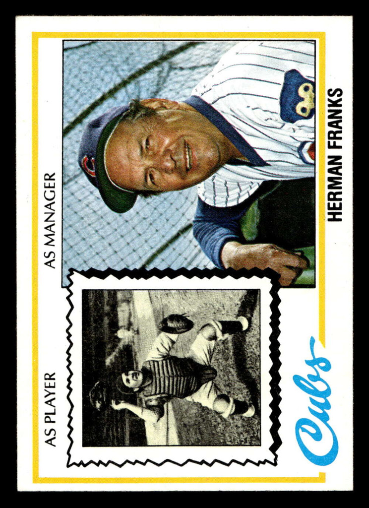 1978 Topps #234 Herman Franks MG Near Mint  ID: 519595