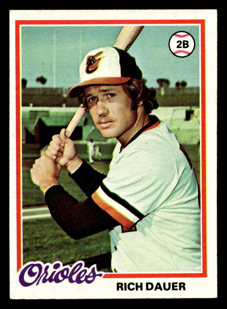 1978 Topps #237 Rich Dauer Near Mint  ID: 519608