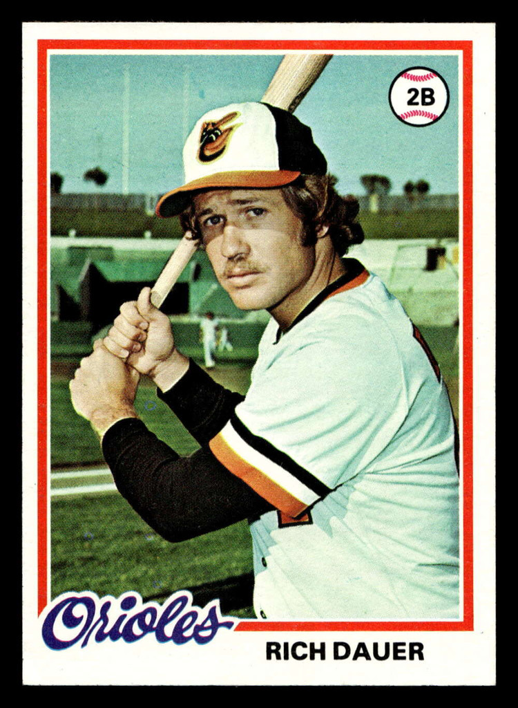 1978 Topps #237 Rich Dauer Ex-Mint 