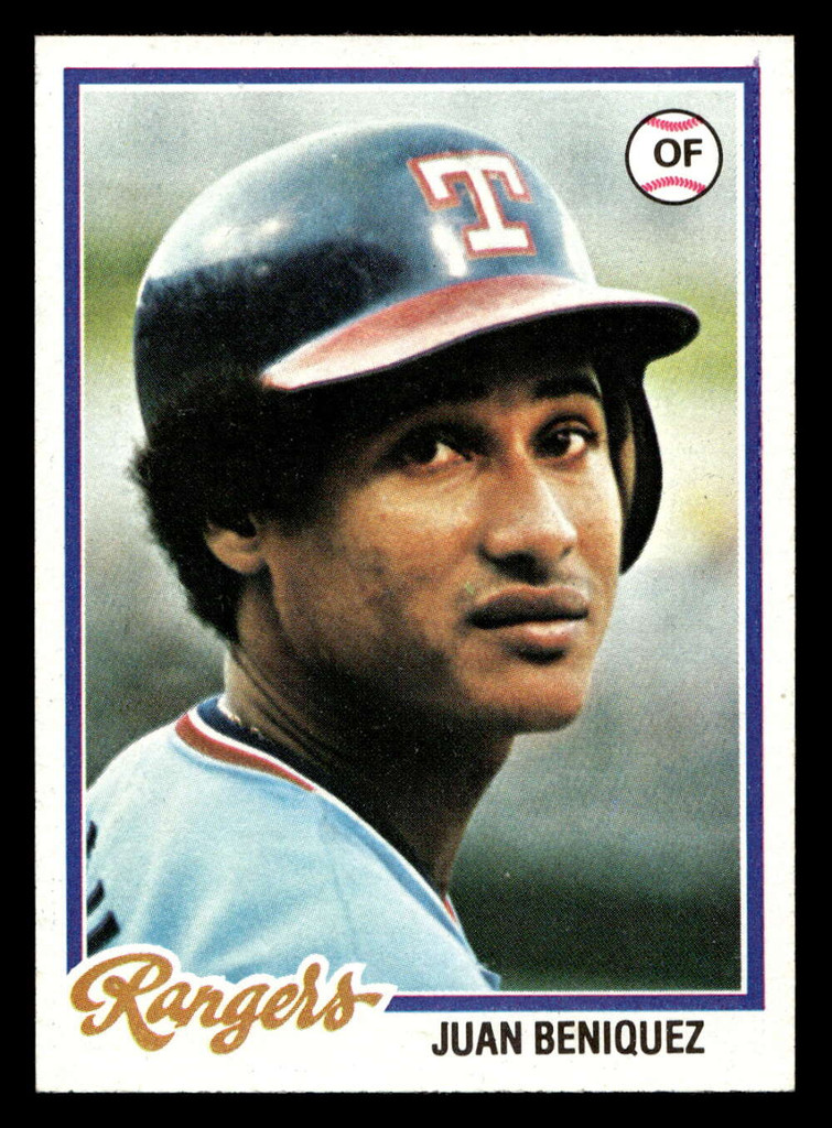 1978 Topps #238 Juan Beniquez Near Mint+ 