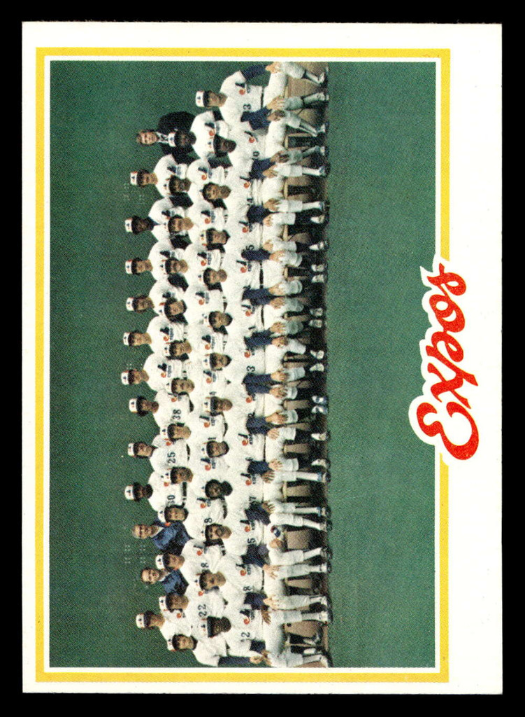 1978 Topps #244 Expos Team DP Near Mint  ID: 519637